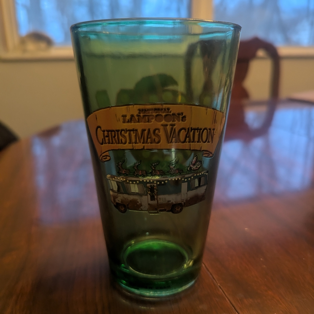 National Lampoons Joy To The Squirrel Glass